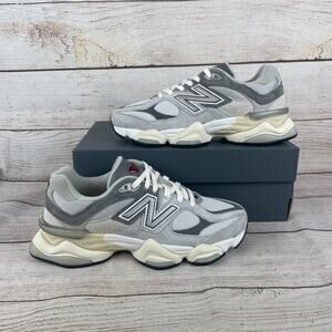 New Balance 9060 Mens Sz 9 Womens 10.5 Lifestyle Sneakers Grey